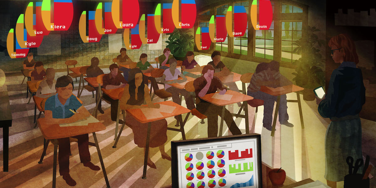 The Classroom of the Future/ Illustration by Tim Szabo