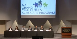 Students and alumni from universities speak at the Grand Challenges Scholars Program Summit in D.C. Photo/USC Viterbi