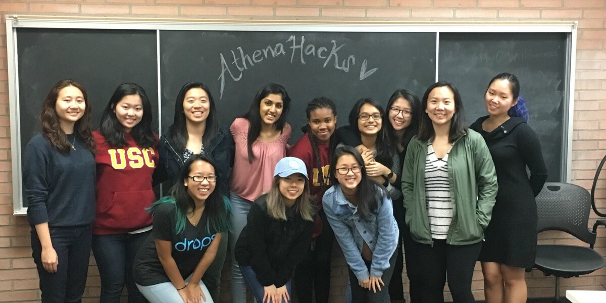 A Hackathon Created By And For Women Usc Viterbi School Of