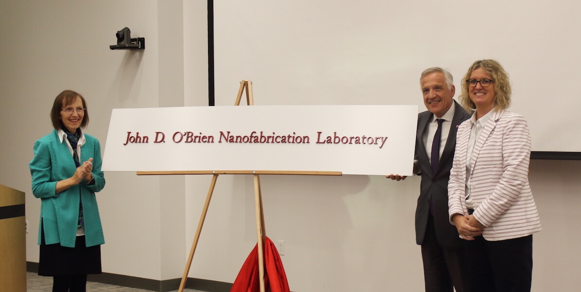 Nanofab Lab Dedicated to Former USC Viterbi Executive Vice Dean John O’Brien