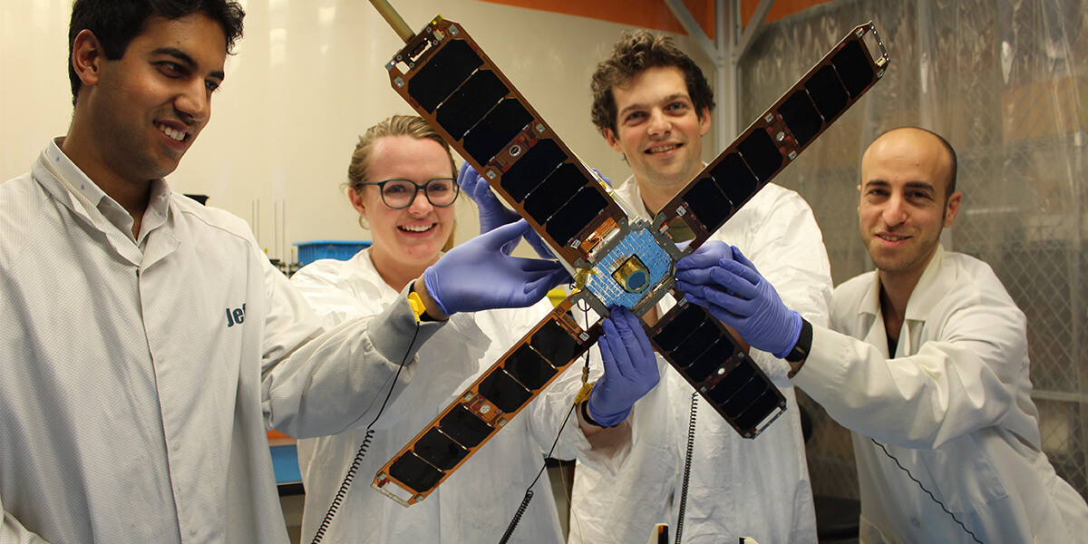 Ready for Launch: Students Deliver USC’s Third CubeSat Satellite