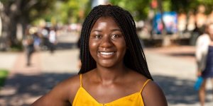 Oju Ajose is a first-generation college student beginning her freshman year at USC this fall (Image Credit: Gus Ruelas)