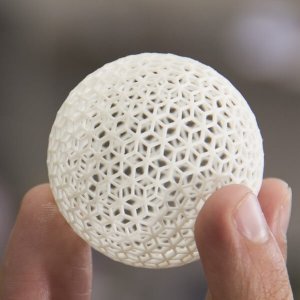 3-D printed ball