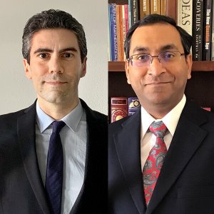 Professors Pierluigi Nuzzo (left) and Rahul Jain will be conducting research to improve testing and training of AI. (PHOTO CREDIT: USC Viterbi).