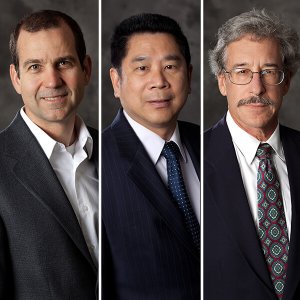 From left: USC Viterbi Professors Keith Chugg, C.-C. Jay Kuo, and Gerald Loeb (PHOTO CREDIT: USC Viterbi)
