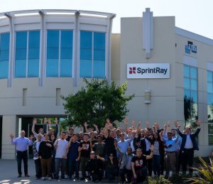The current SprintRay team outside their Los Angeles facility. Image/SprintRay