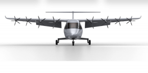 Prototype of Electra.aero electrified aircraft design