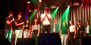 Asli Baat performing live at regional competition. (PHOTO/Asli Baat)