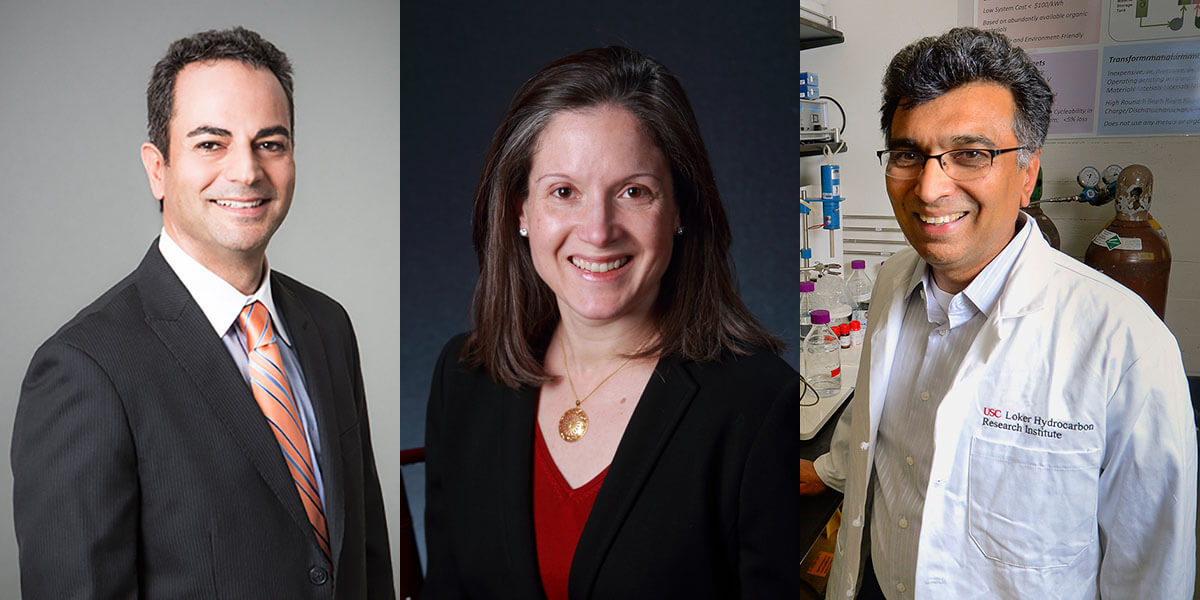 Featured image for “USC’s Cyrus Shahabi, Andrea Armani, and Shri Narayan Elected Fellows of the National Academy of Inventors”