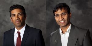 Murali Annavaram (right) and Krishna Nayak were elevated to IEEE Fellows.