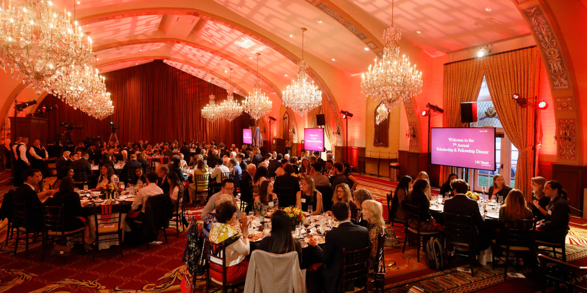 USC Viterbi held its 7th Annual Scholarship and Fellowship Dinner on April 5 at Town & Gown. (Photo Credit: Steve Cohn)