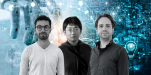 Loic Pottier, Muhao Cheng and Filip Ilievski from USC's information Sciences Institute