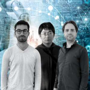Loic Pottier, Muhao Chen and Filip Ilievski from USC's Information Sciences Institute