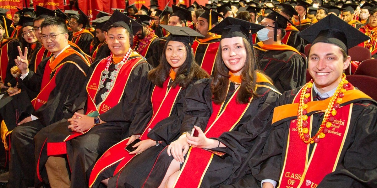 “The World Impatiently Waits For You”: 1100 USC Viterbi Master’s Students Graduate
