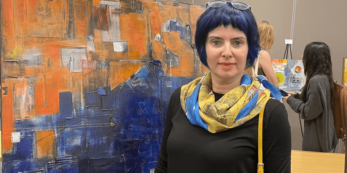 Computer Science Alumna Lina Kogan Blends Art with Technology in New Exhibit