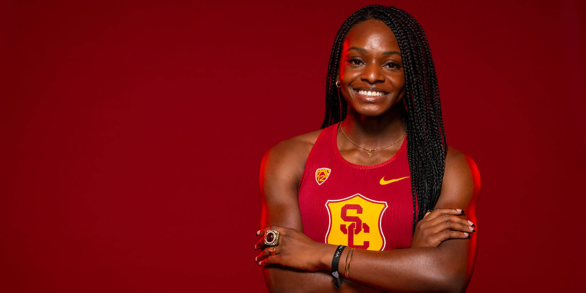 Chioma Okonkwo (Photo/Courtesy of USC Track and Field)