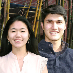 Jocelyn Liu and Lorand Cheng