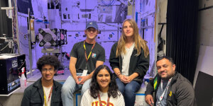 USC students build and test the CLINGERS experiment before it flies to space