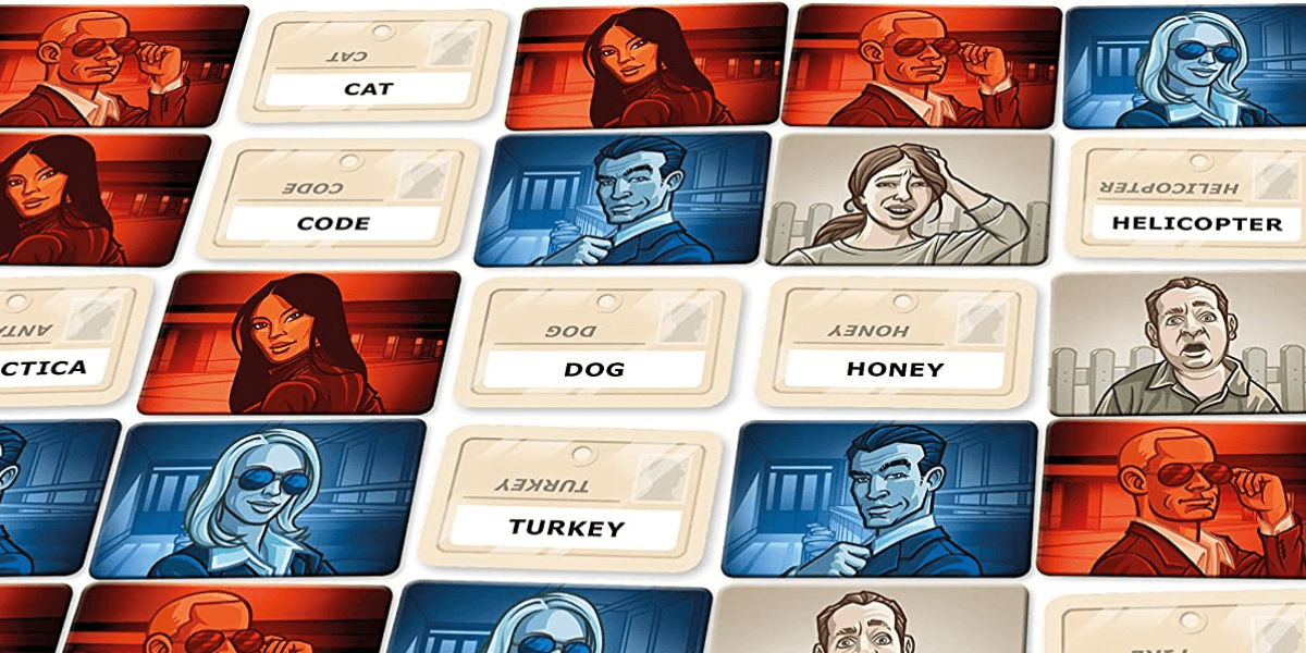 Picture courtesy of CGE Czech Games Edition Codenames Boardgame