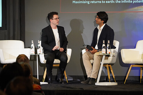 Tim Ellis ‘(B.S. ’12, M.S. ’13), co-founder and CEO of Relativity Space, in conversation with Alok Jha, science and technology editor at The Economist