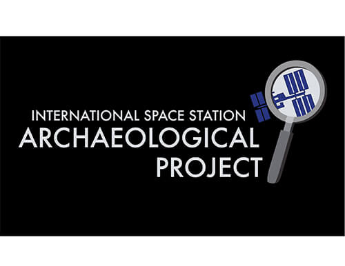 ISSAP logo. @Sarit Ashkenazi/Cameron Mannen/International Space Station Archaeological Project