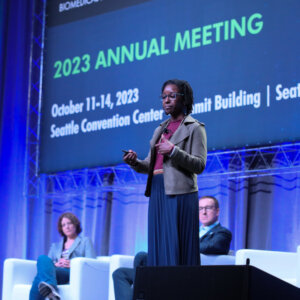 Stacey Finley co-chaired the 2023 BMES Annual Meeting