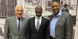 Dean Yannis Yortsos, Darin Gray and Ken Bonner (Photo/Courtesy of Ken Bonner)