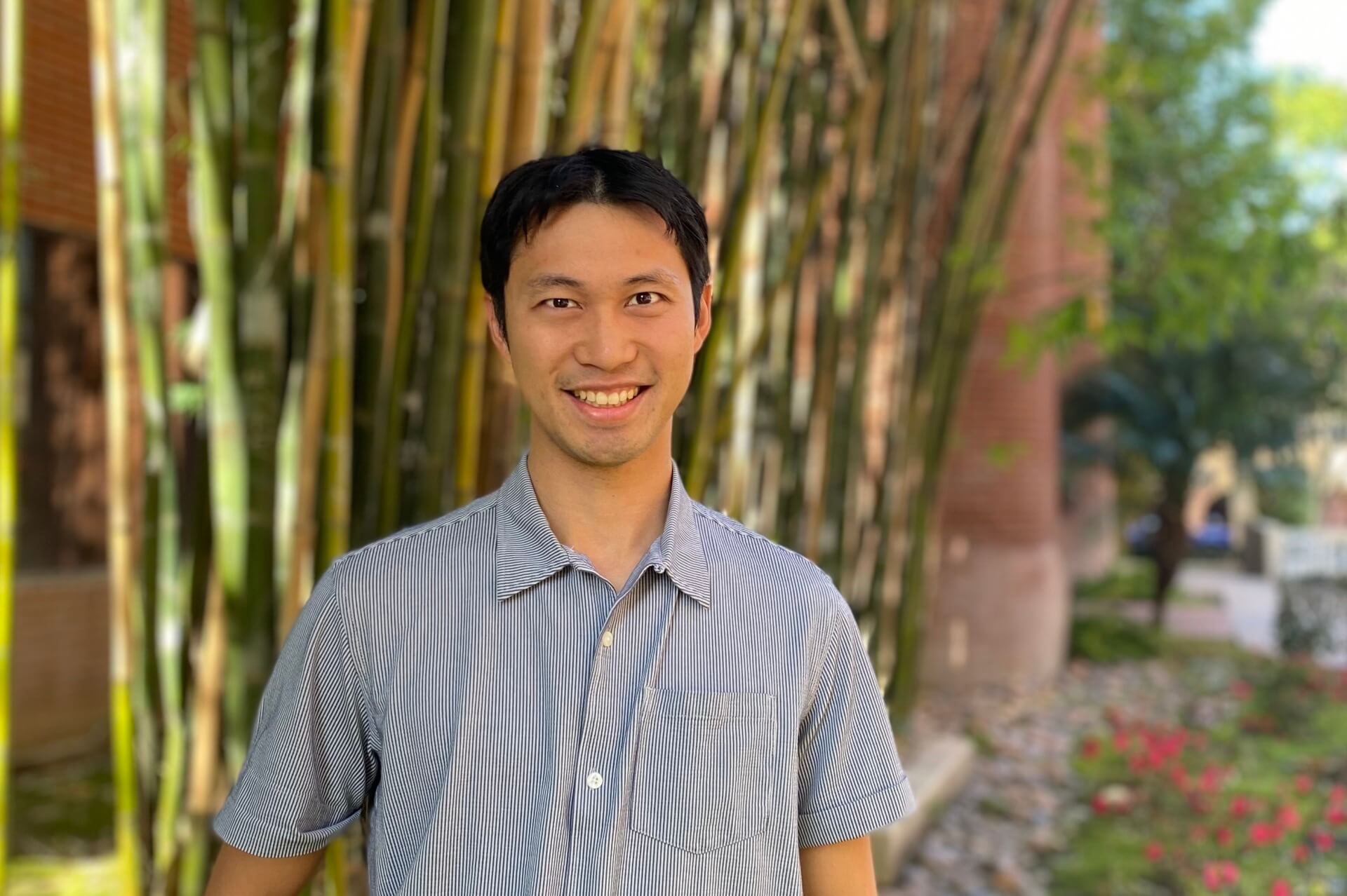Image of Chia Wei "Wade" Hsu, an assistant professor of electrical and computer engineering, who is the recipient of the 2024 Young Investigator Award form the Institute of Electronics Engineers (IEEE) Photonics Society. 