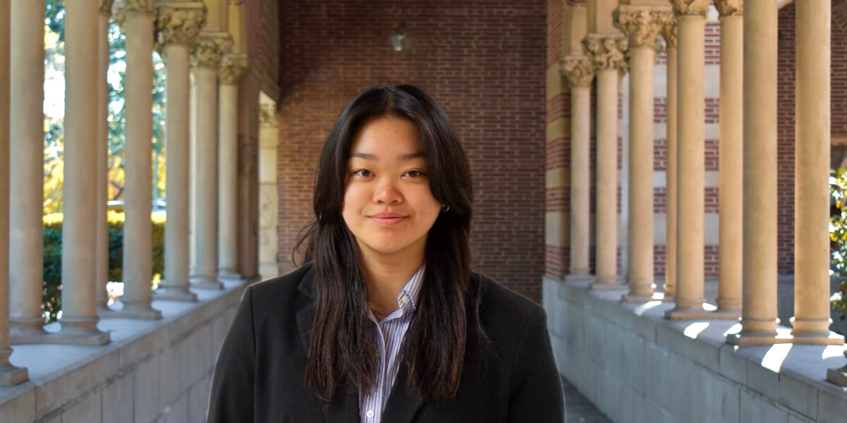 Graduating ISE student Shelby Wu has been serving as the simultaneous president of three leading engineering student organizations. Image/Shelby Wu