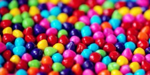 A selection of colorful sugar shell candies. The Mork Family Department of Chemical Engineering and Materials Science has recently launched a new confectionery manufacturing class. Image/Alexander Grey