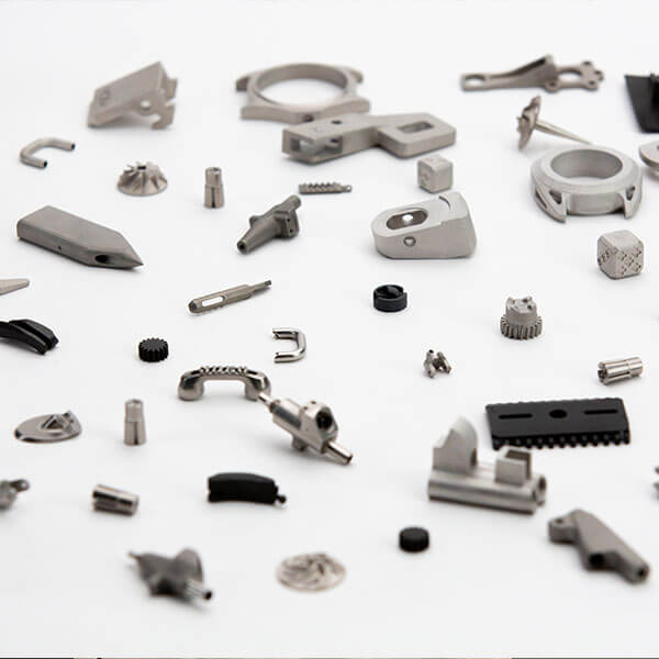 Metal 3D-printed components produced by 3DEO