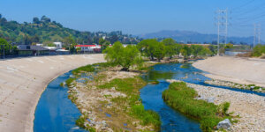 View of the LA River