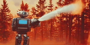 fire fighting robot