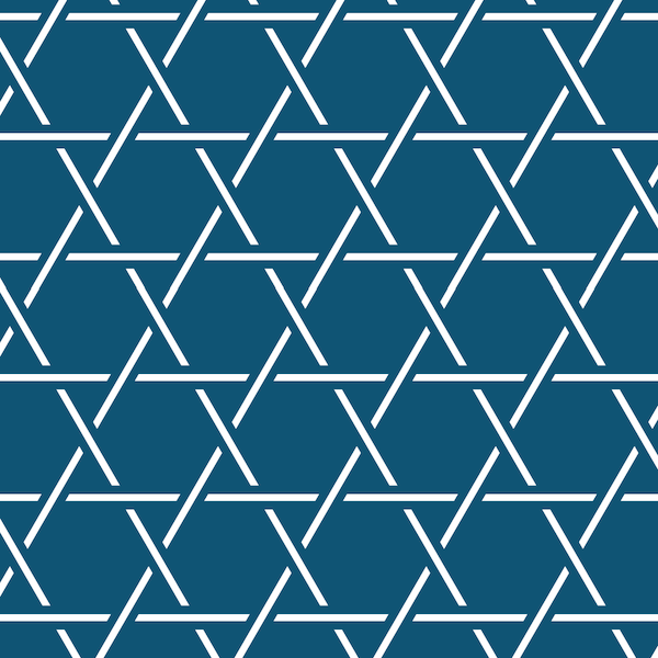 The trihexagonal kagome lattice forms the basis of the atomic structure of kagome superconductors. Image/ Wikimedia Commons