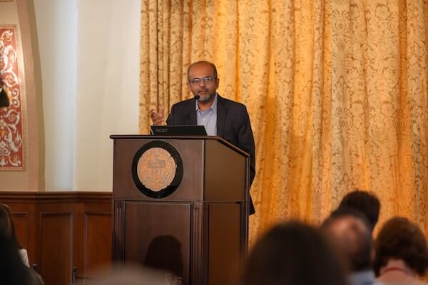 Gaurav Sukhatme, executive vice dean and the inaugural director of the School of Advanced Computing (Photo/Dani Orlando)