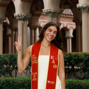 Class of 2025 BME Graduate Emilia Bletsas. Image/Emilia Bletsas.