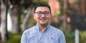 Zhenglu Li, assistant professor of materials science in the Mork Family Department of Chemical Engineering and Materials Science. Image/ Juan Miche Rosales.