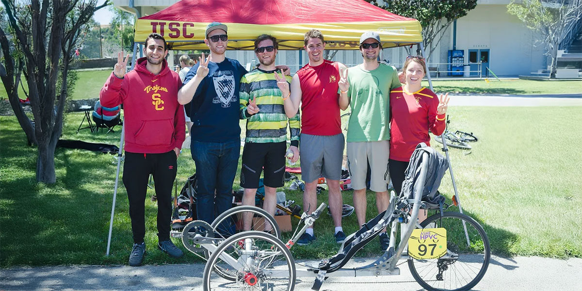 The USC Recumbent Vehicle Design Team