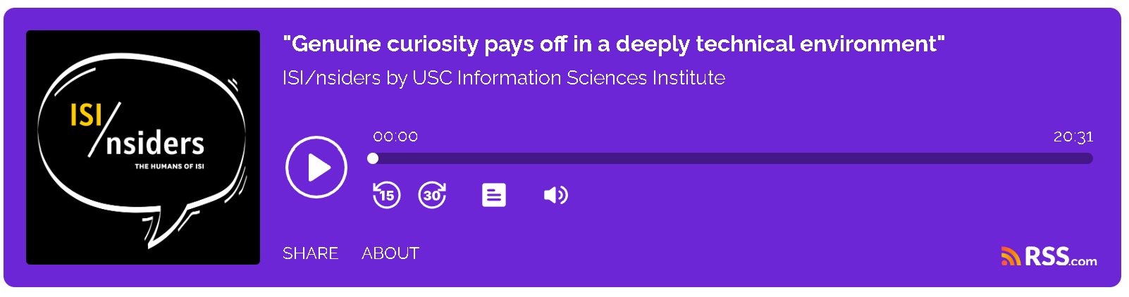 Podcast episode: Genuine curiosity pays off in a deeply technical environment