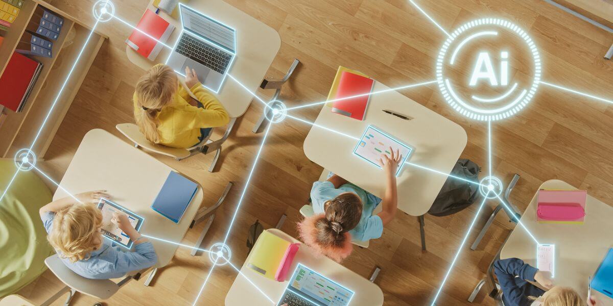 students connected like nodes