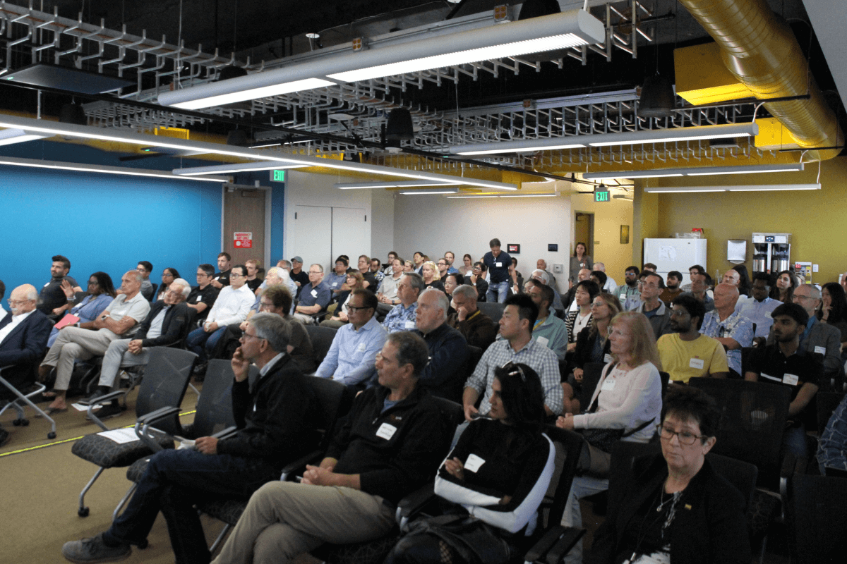 Image of audience at AI Index Panel