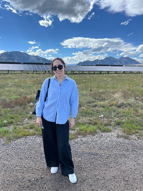 Jamison at the National Renewable Energy Laboratory in Colorado