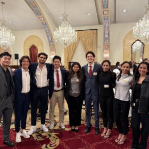 The IISE student chapter e-board.