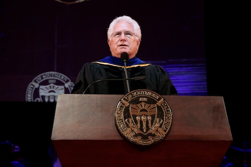 Keynote Speaker William F. Ballhaus Jr. (Photo/Noe Montes)