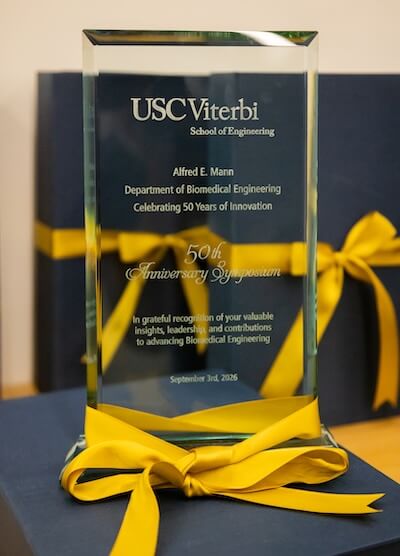 BME 50th anniversary plaque (Photo/Noe Montes)