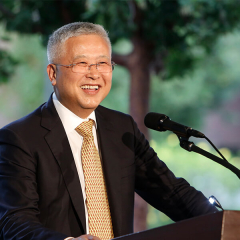 Launched in July 2010, Ming Hsieh's second transformative gift established the Ming Hsieh Institute for Research on Engineering-Medicine for Cancer, fueling a revolutionary collaboration between the USC Viterbi School and the Keck School of Medicine of USC.